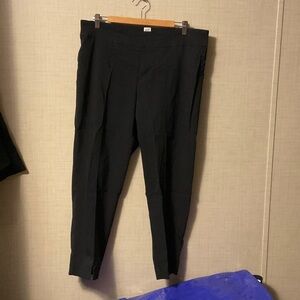 Classic Black Women's Straight Leg Pants